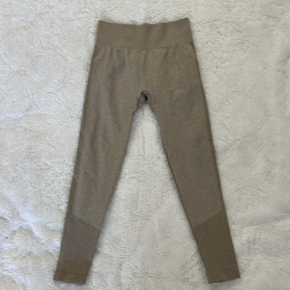 Pochee Bum Tan High-Waisted Compression Leggings Size M - Picture 3 of 7